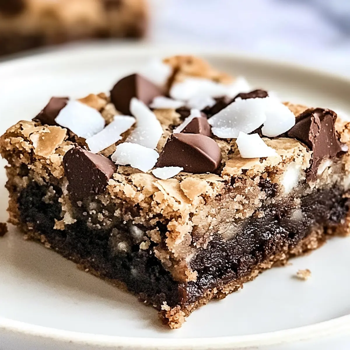 Decadent Chocolate Coconut Blondies You’ll Crave Daily