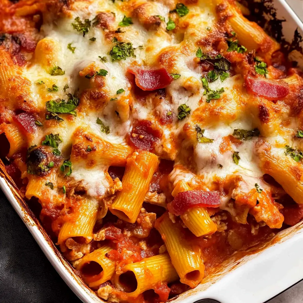 Comforting Chicken Pasta Bake Ready in Under 1 Hour