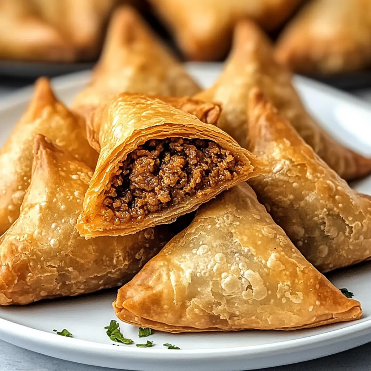 Delicious Spiced Meat Sambusas: Crispy Comfort at Home
