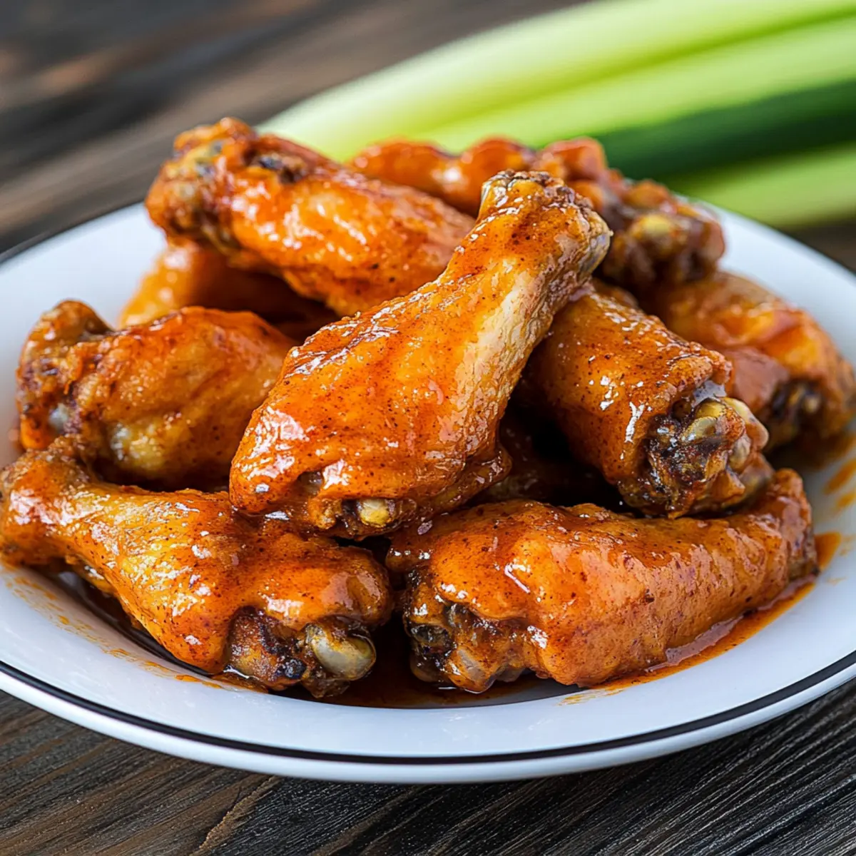 Crispy Smoked Buffalo Wings for Unforgettable Game Day Flavor