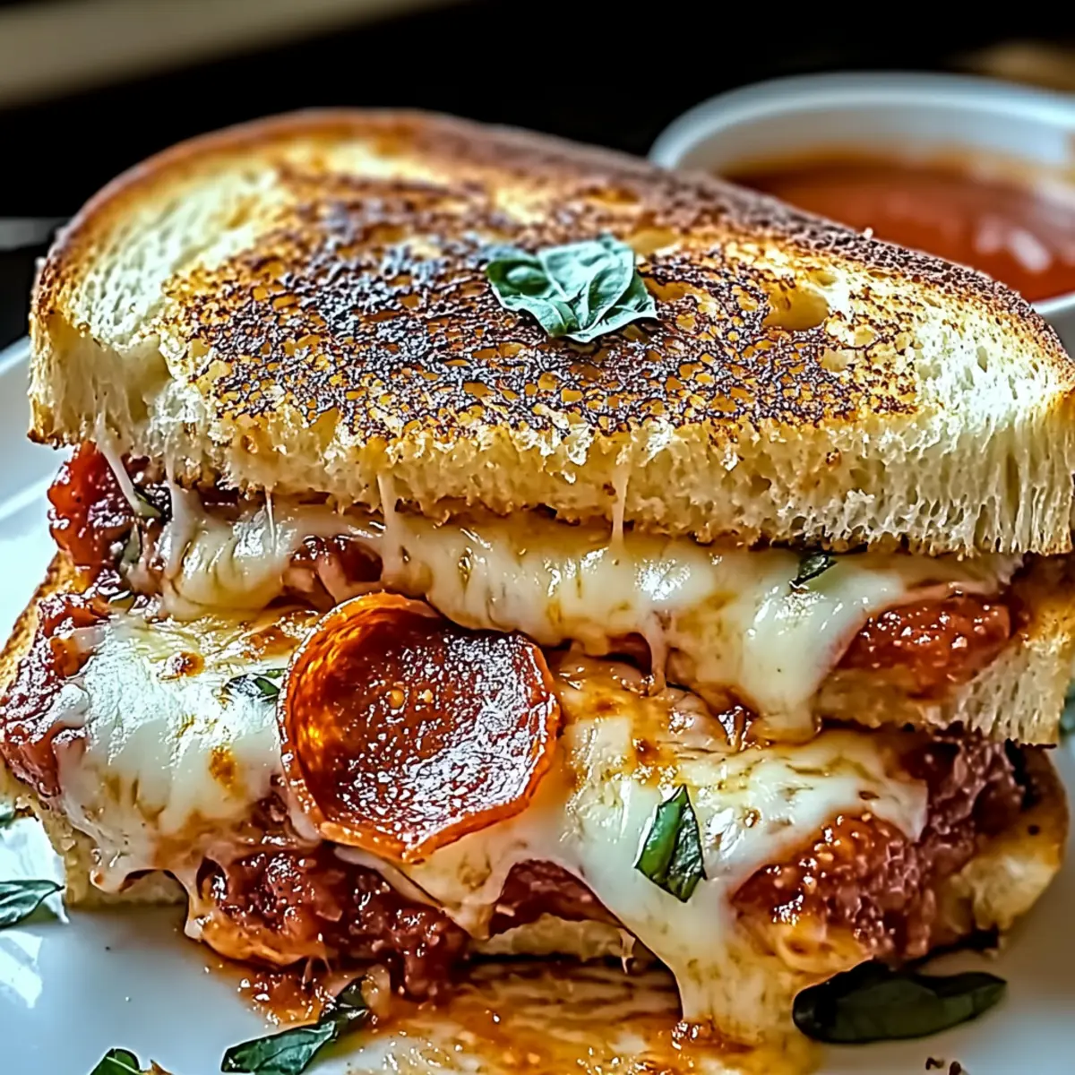 Pizza Grilled Cheese: The Comfort Food You’ll Crave!