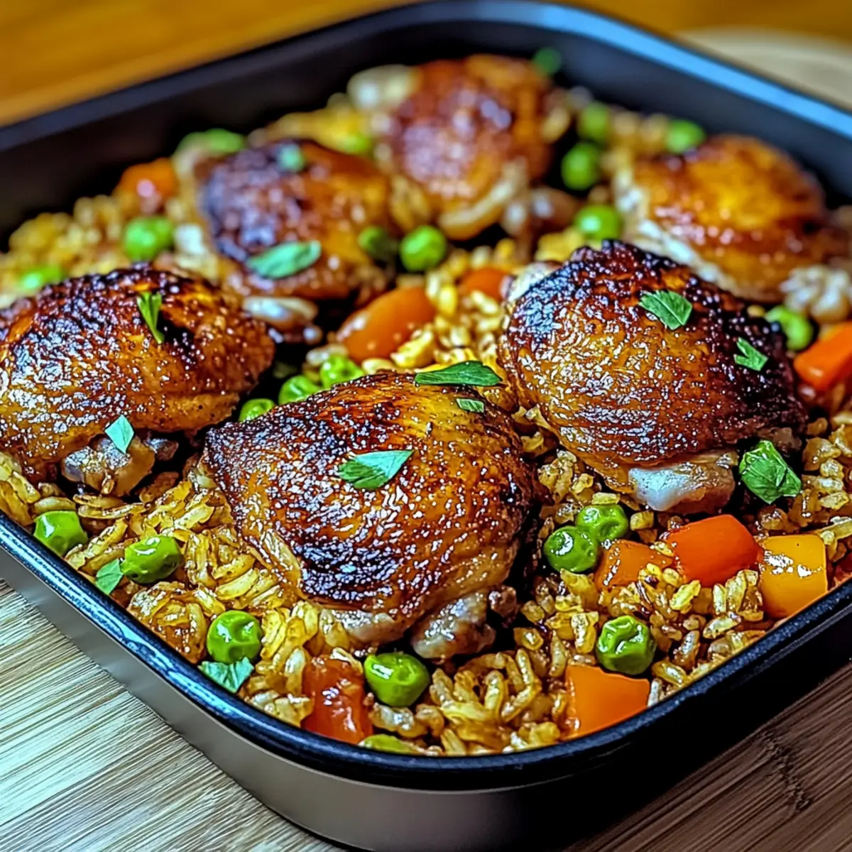 Caribbean Chicken and Rice: Your New Weeknight Favorite!