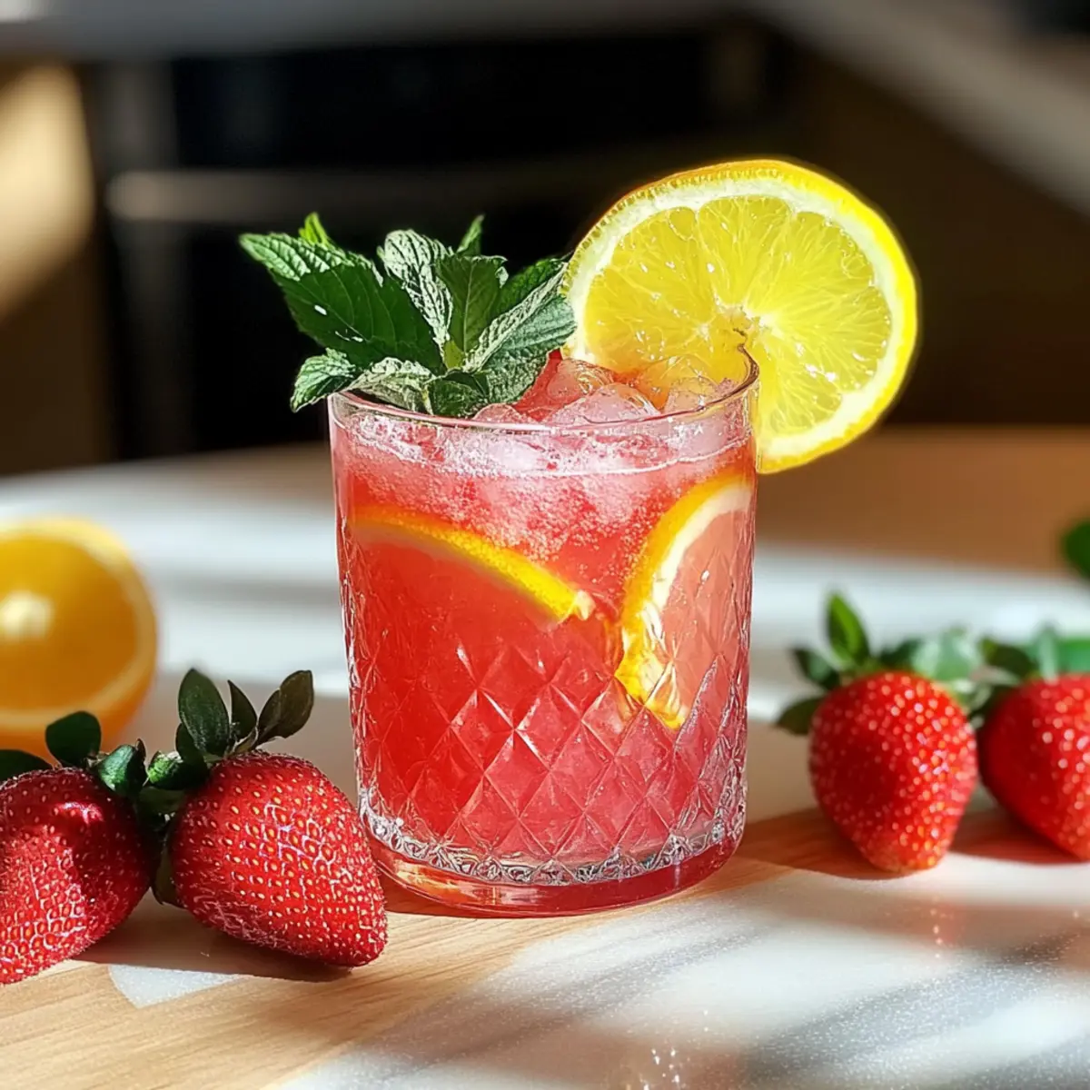 Refreshing Springtime Strawberry Sipper for Ultimate Enjoyment