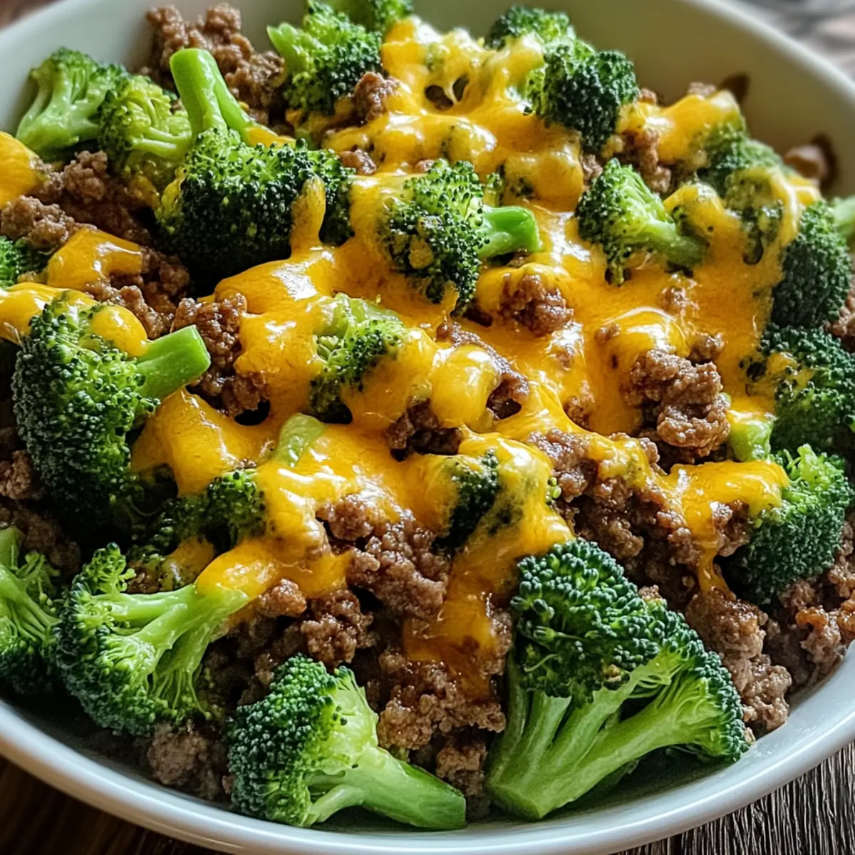 Keto Hamburger Broccoli Skillet for a Creamy Weeknight Delight