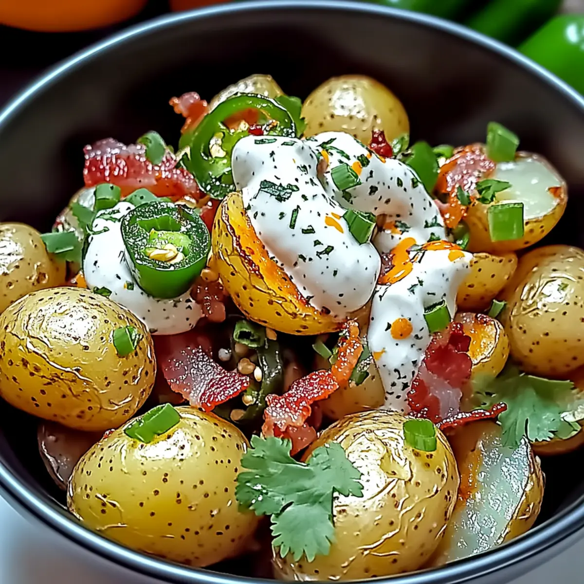Jalapeño Popper Roasted Potato Salad That Wow Your Tastebuds
