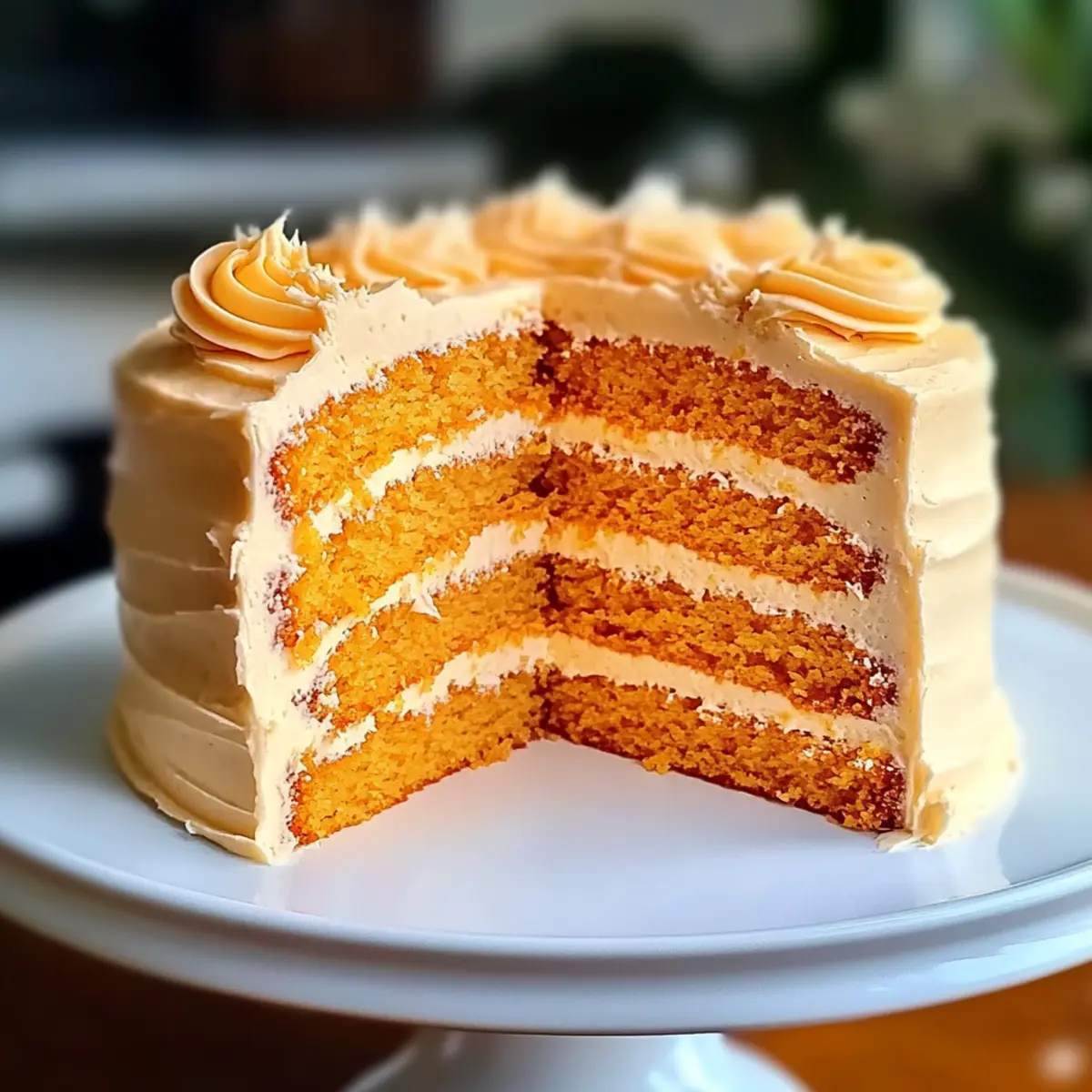 Irresistible Orange Velvet Cake with Dreamy Cream Cheese Frosting