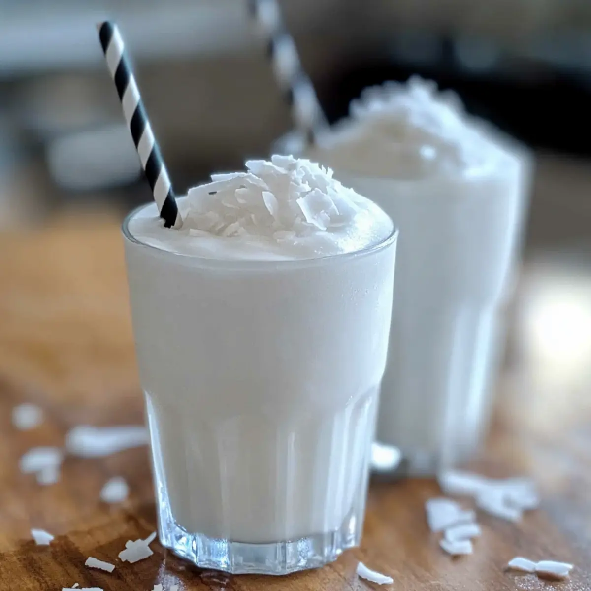 Creamy Easy Coconut Milkshake Recipe for a Refreshing Treat