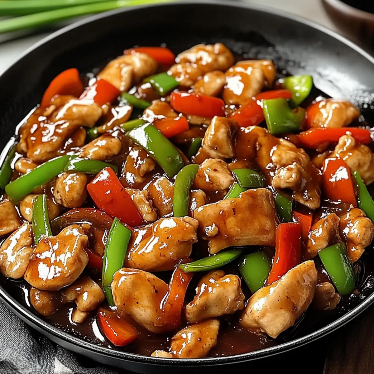 Savory Chicken in Garlic Sauce Chinese for a Quick Delight