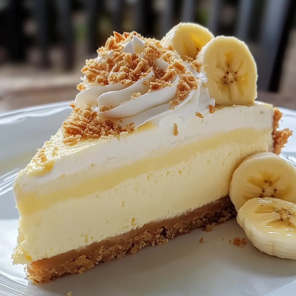 Creamy Banana Cream Cheesecake That Will Delight Your Tastebuds