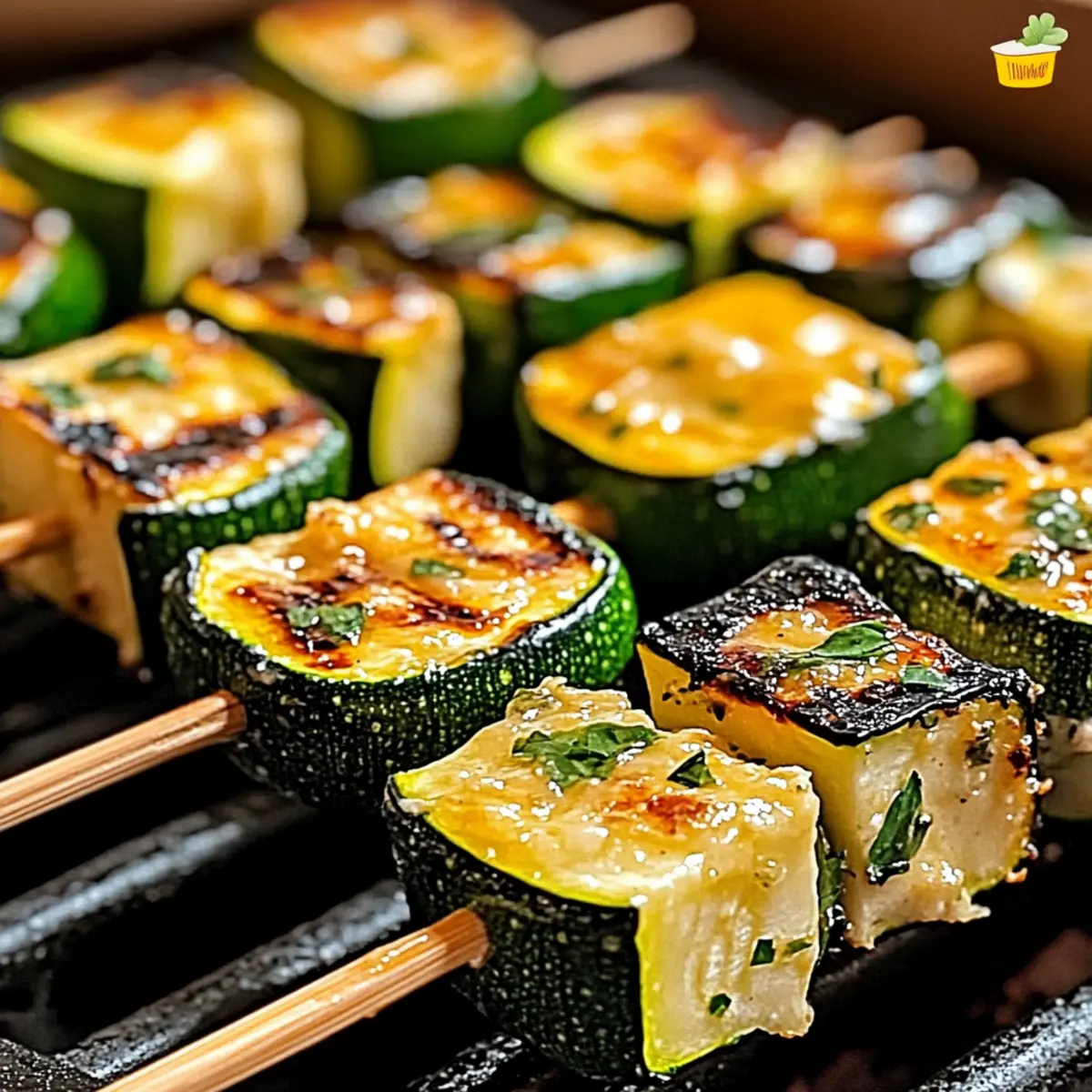 Garlic Butter Zucchini Skewers: The Perfect Summer Side Dish