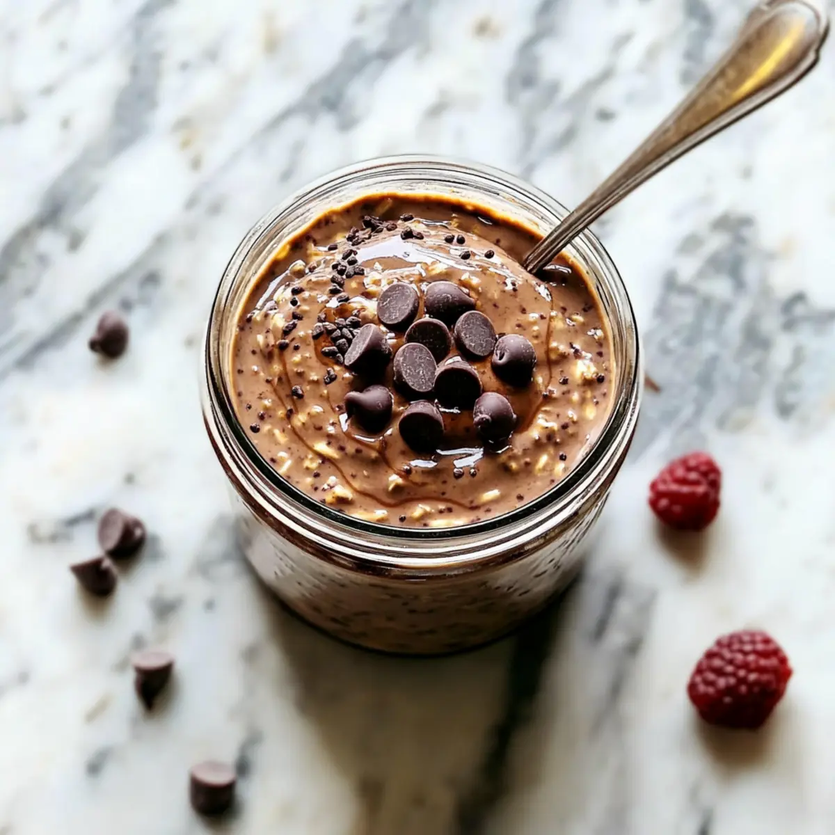 Decadent Brownie Batter Overnight Oats for Sweet Mornings