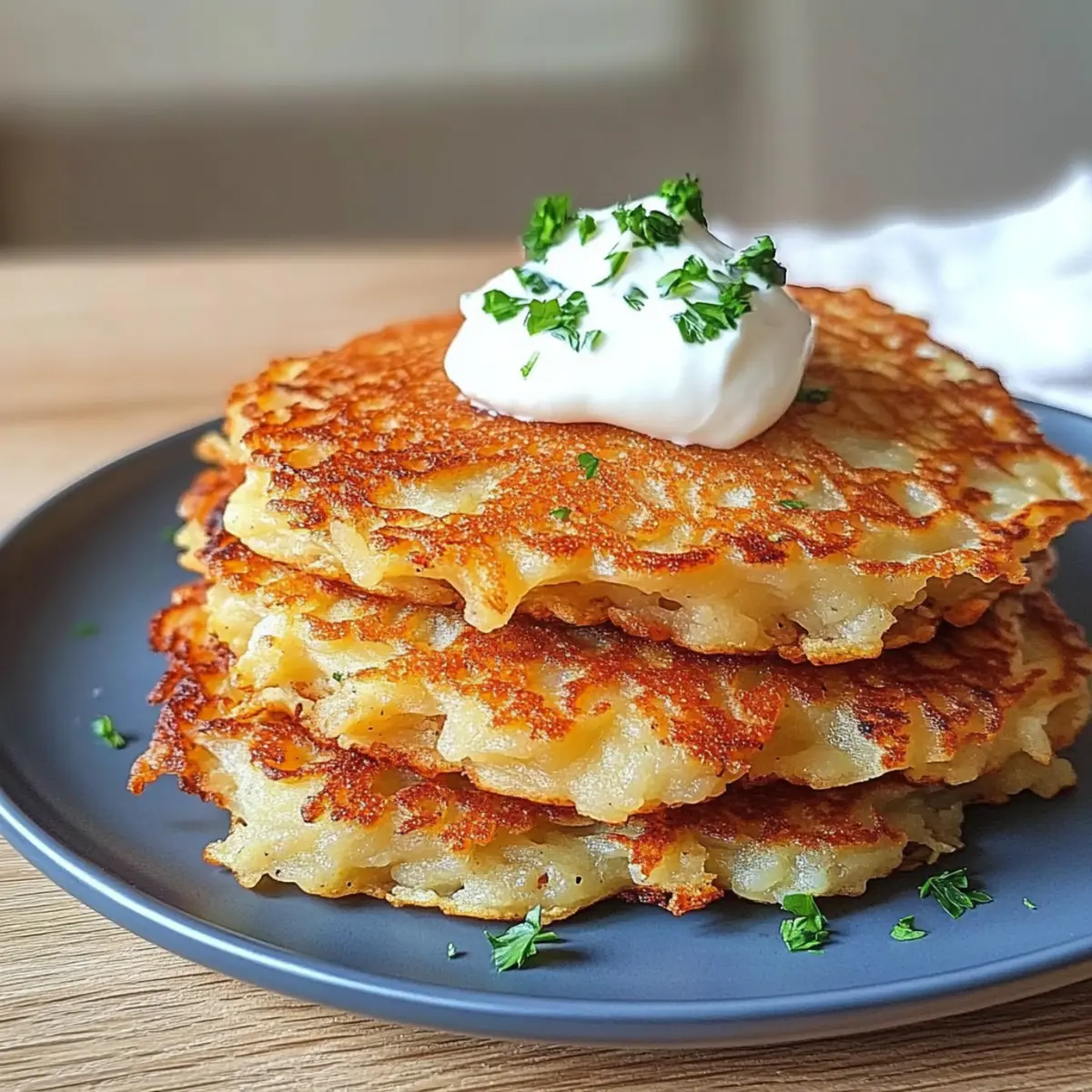 Irresistibly Crispy German Potato Pancakes (Reibekuchen) Recipe