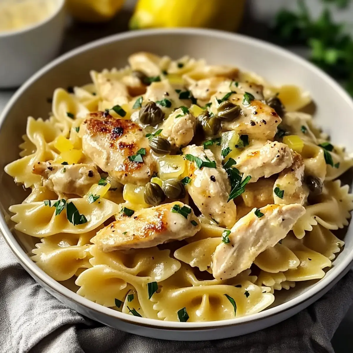 Delicious Chicken Piccata Pasta for Quick Weeknight Dinners
