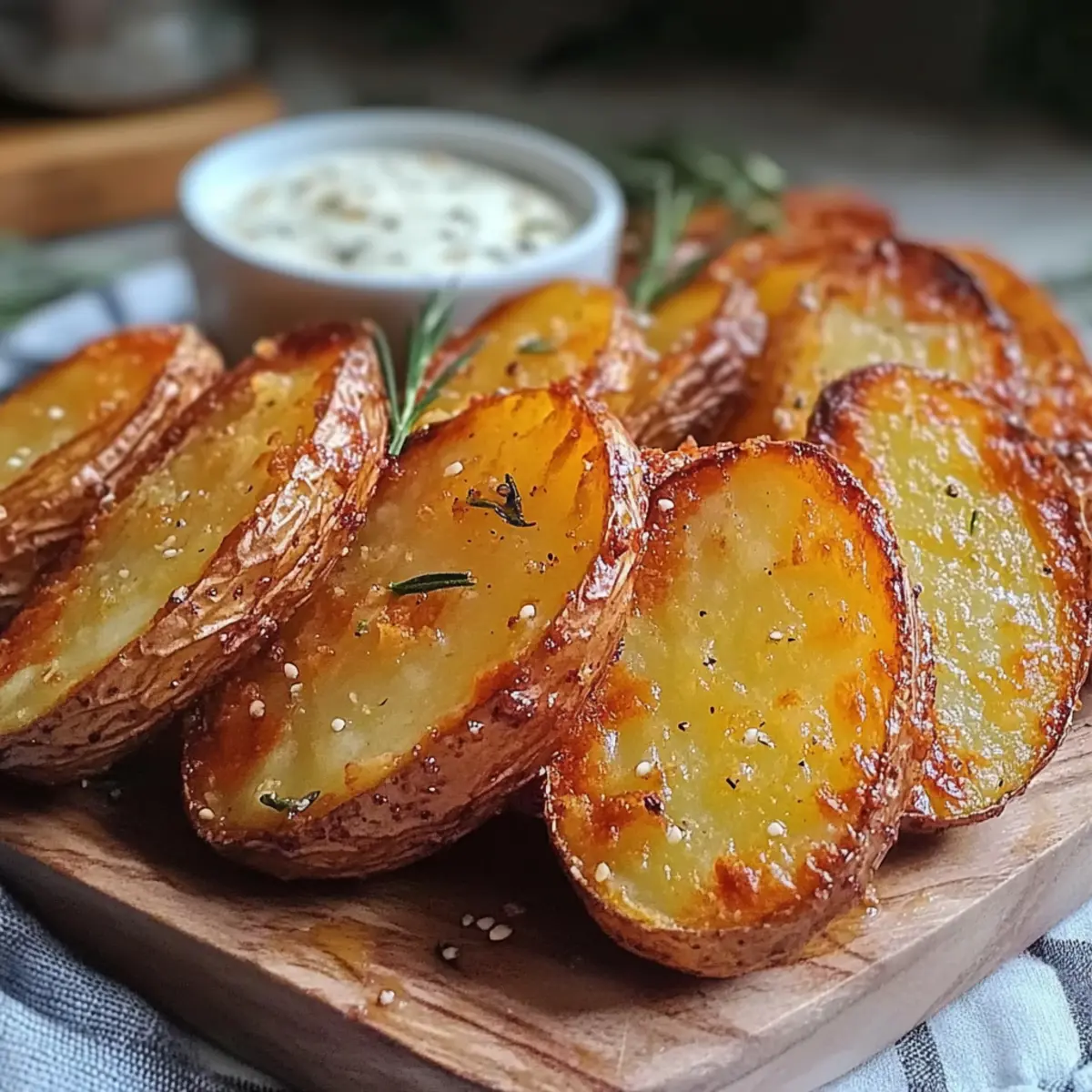 Crispy Air Fryer Potato Wedges That Are Irresistibly Crunchy