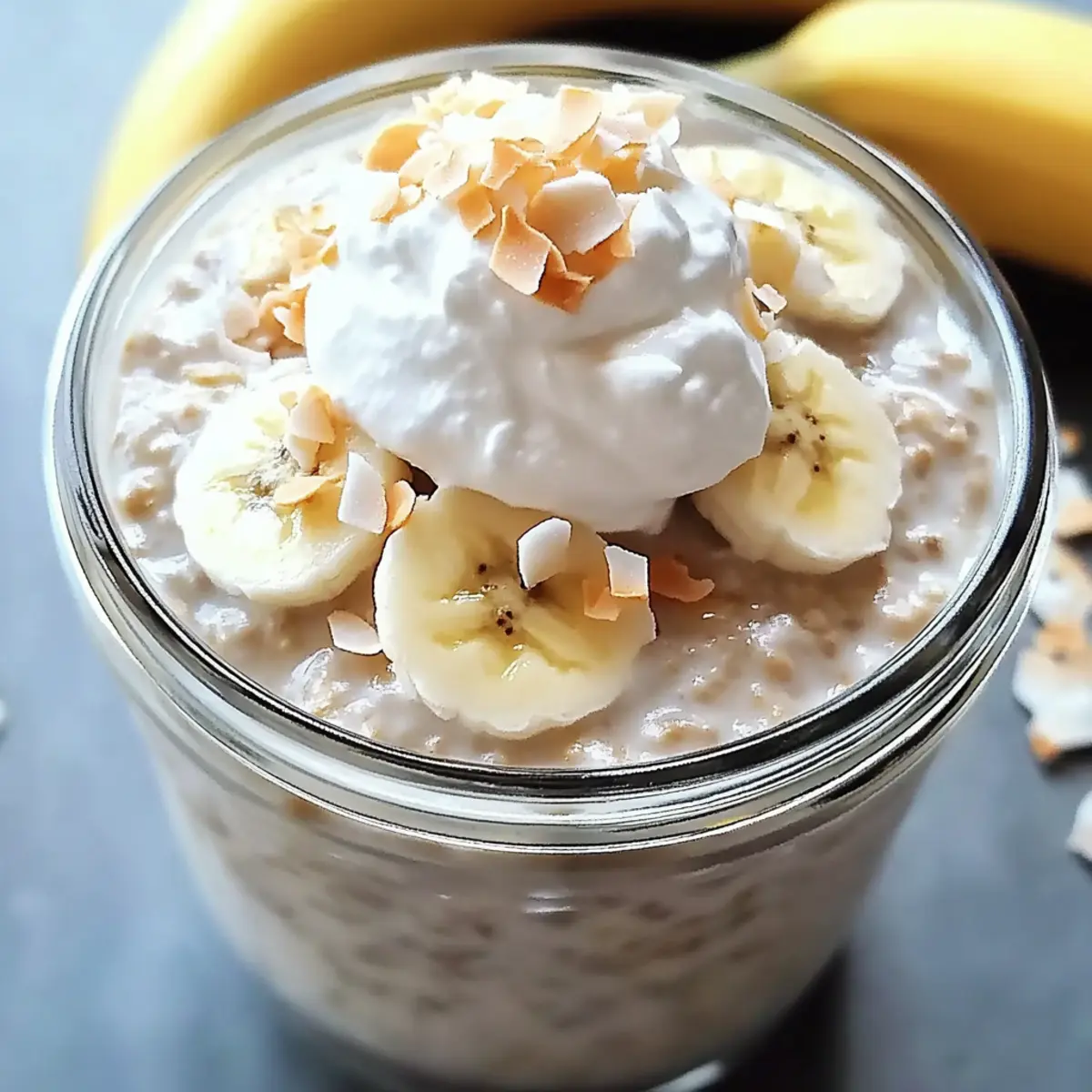 Coconut Cream Pie Overnight Oats for a Tropical Morning Boost