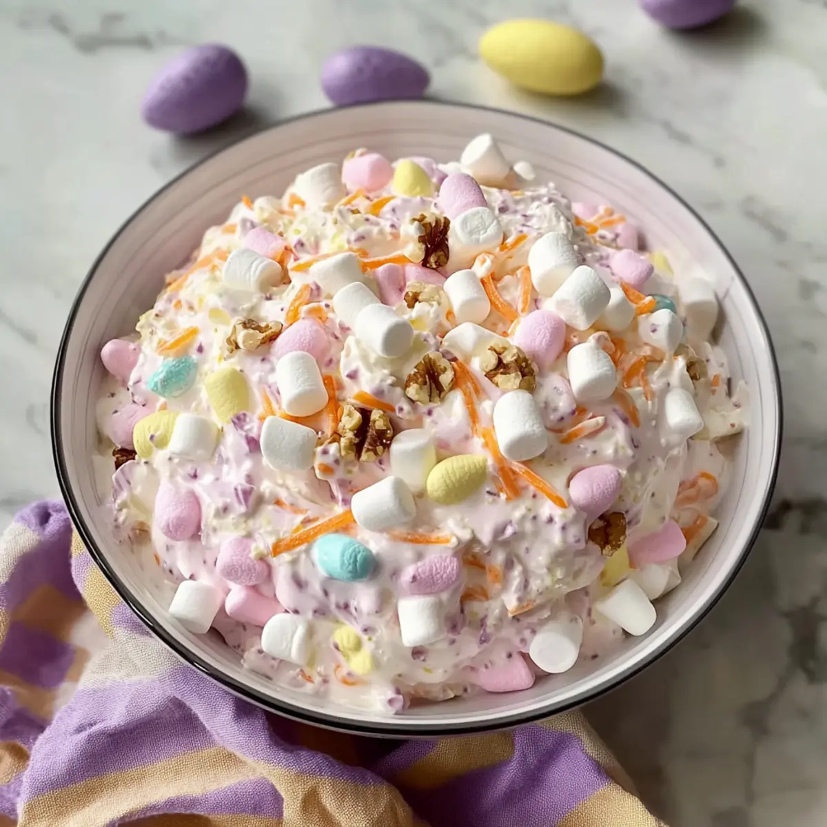 Marshmallow Easter Fluff Salad You Can’t Resist This Spring