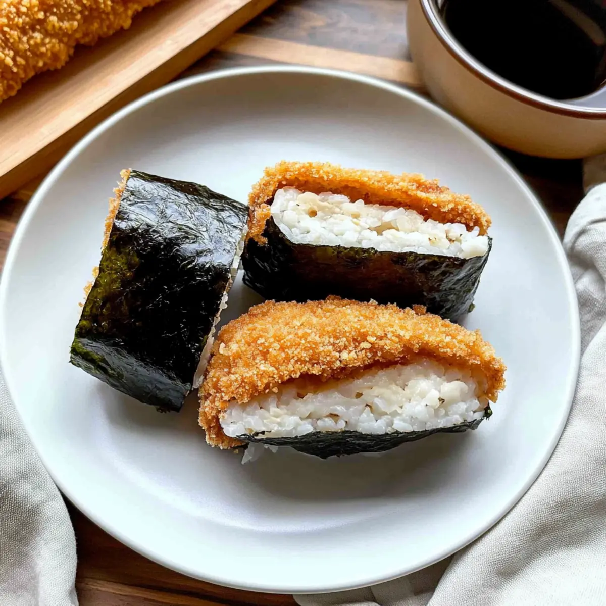 Crispy Chicken Katsu Musubi That Will Change Your Lunch Game