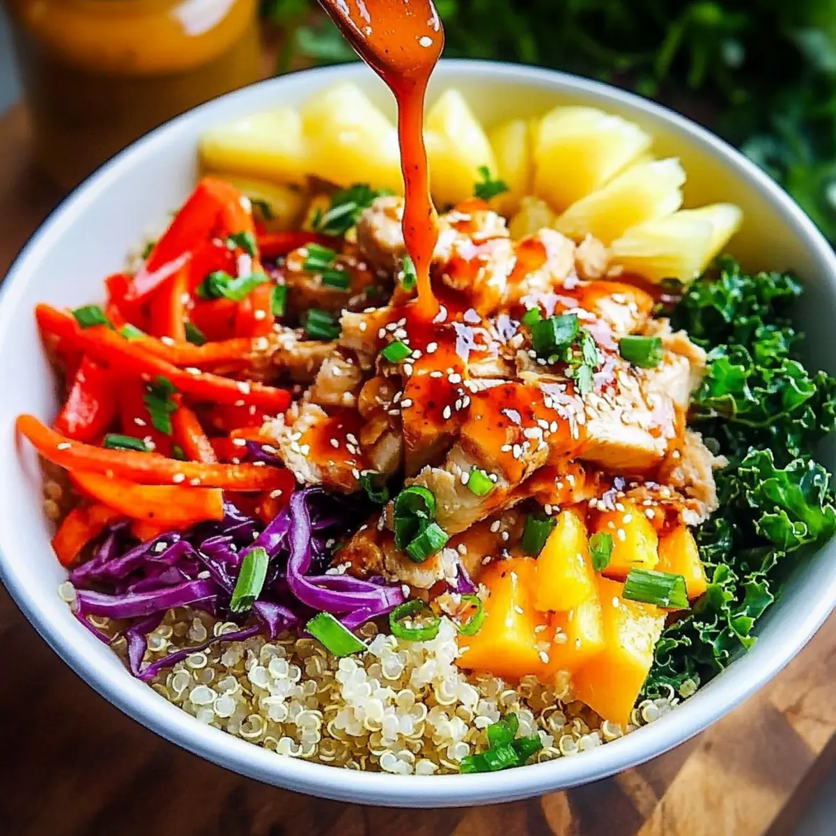 Delicious Thai Sweet Chili Chicken Buddha Bowls in 30 Minutes