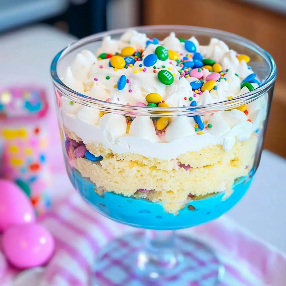 Colorful Easter Trifle Dessert to Brighten Your Spring!