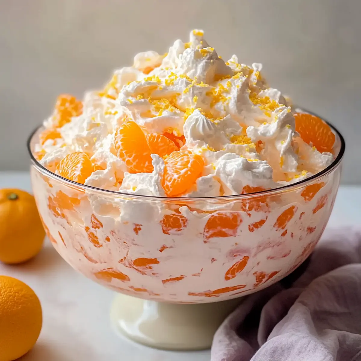 Refreshing Easter Orange Jello Salad for a Festive Table