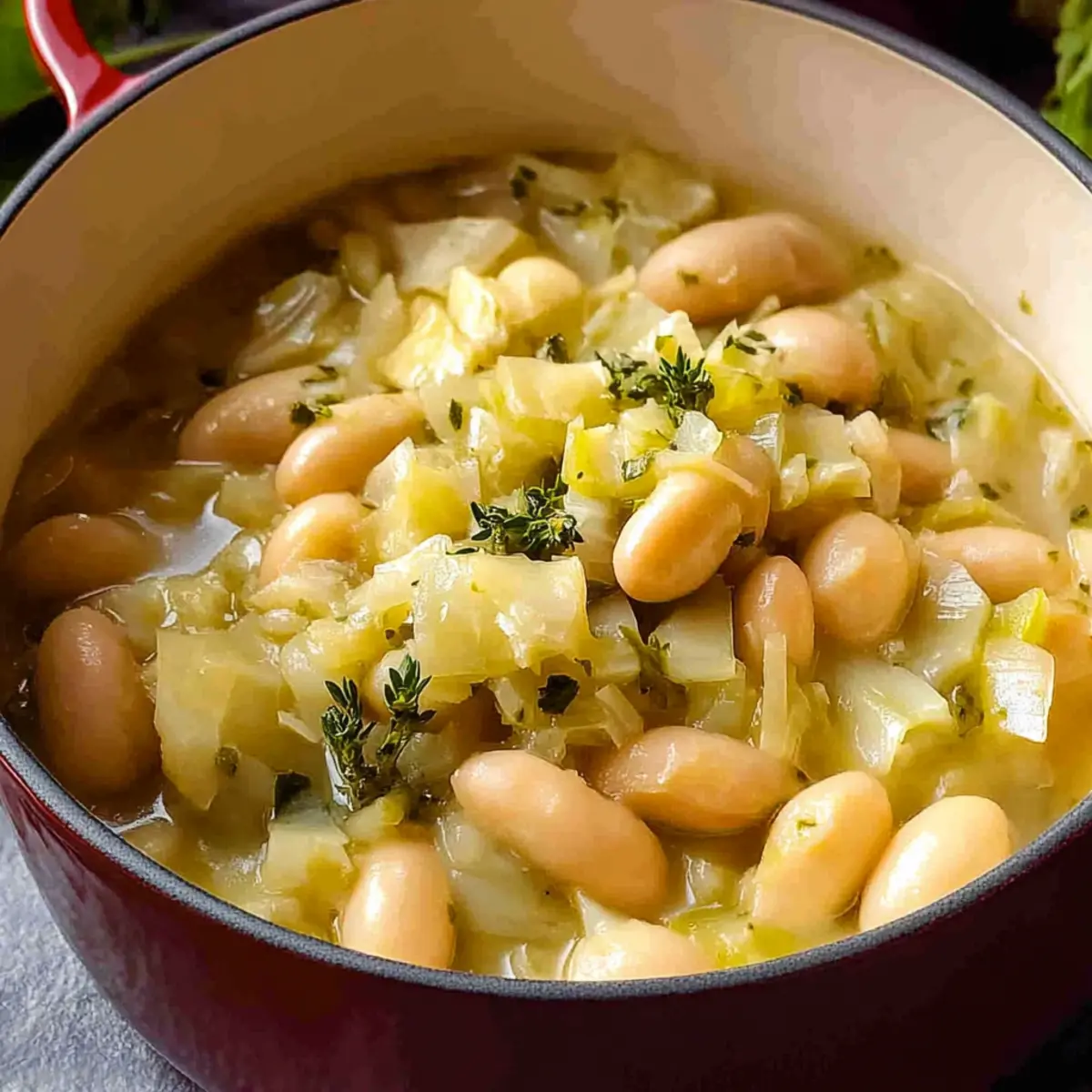 Cozy Butter Beans with Leeks for a Comforting Dinner Delight