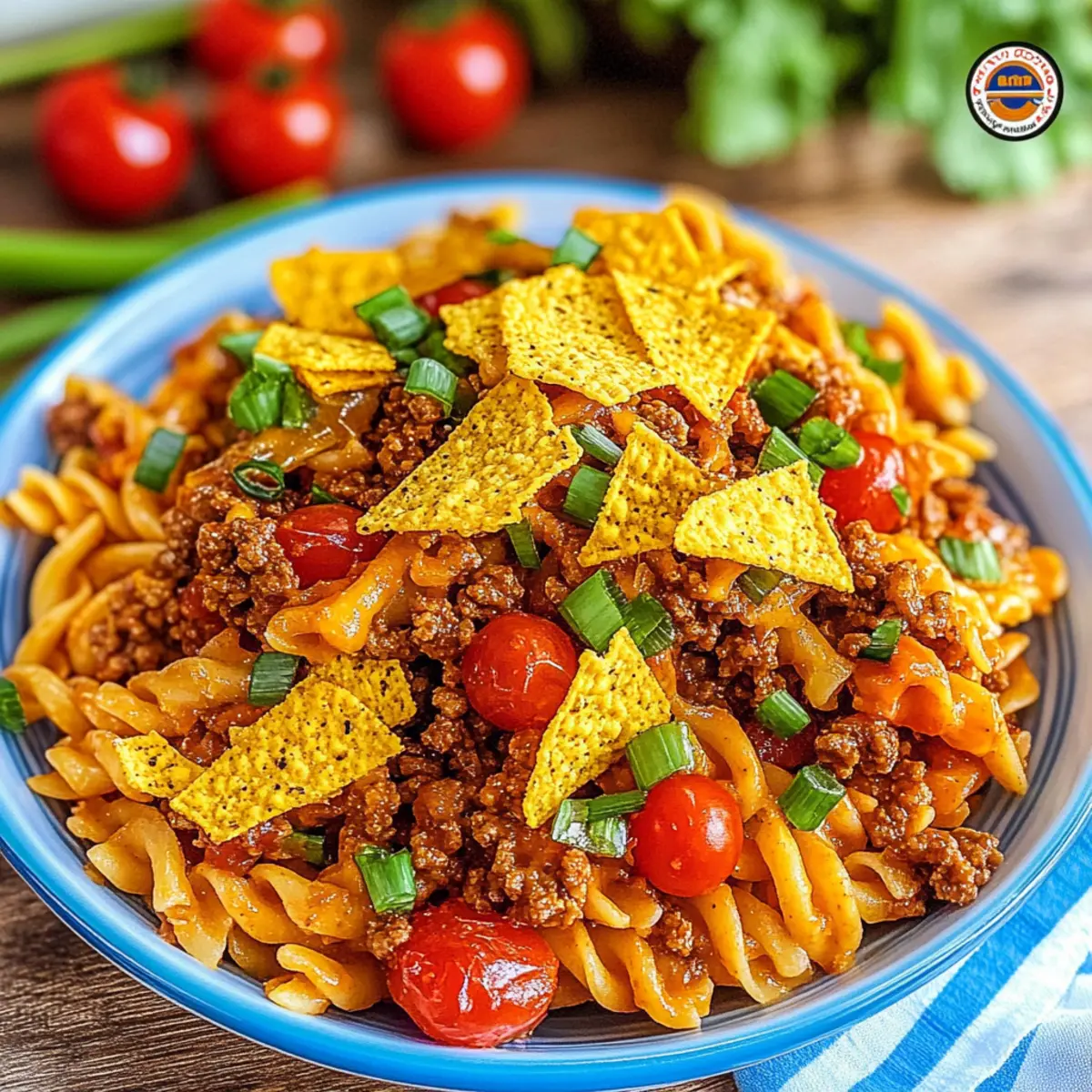 Crunchy Taco Pasta Salad That’s a Party Favorite