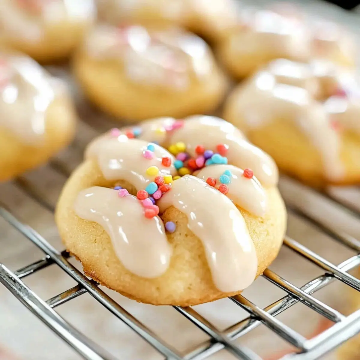 Delightful Italian Easter Cookies with Zesty Lemon Glaze