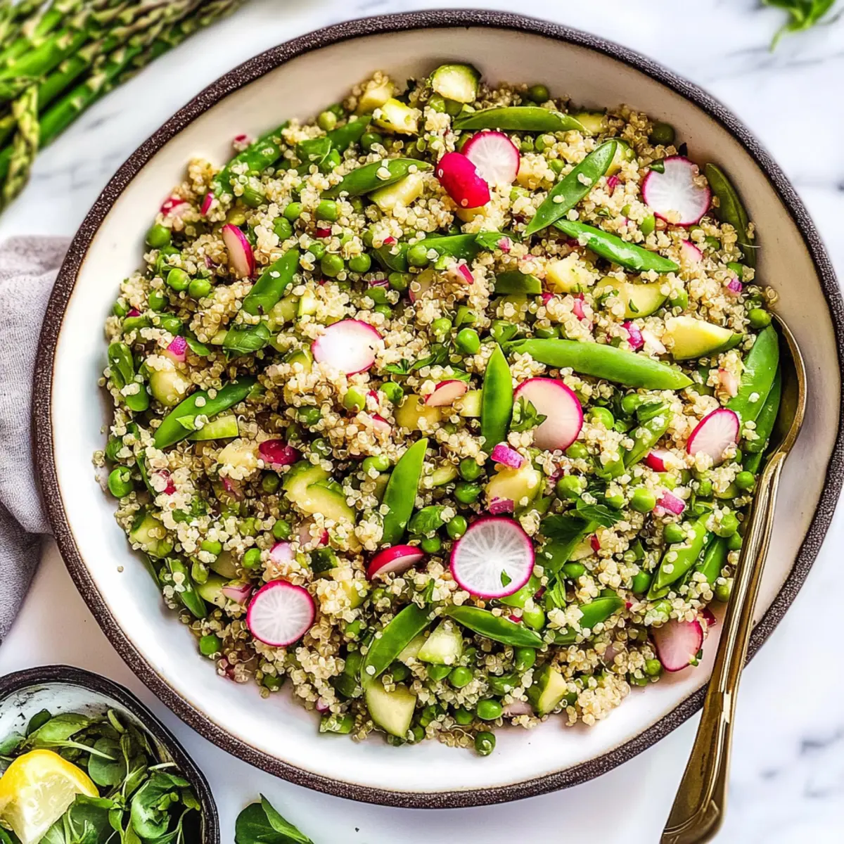 Vibrant Spring Vegetable Quinoa Salad for Fresh Flavor