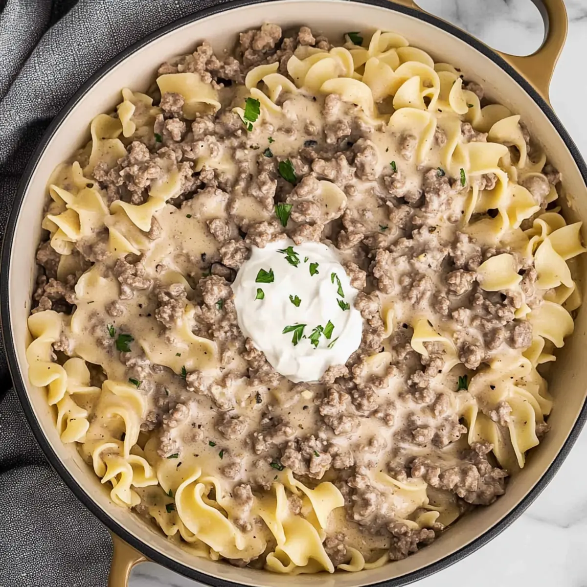 Hamburger Stroganoff Recipe: Creamy Comfort in 30 Minutes