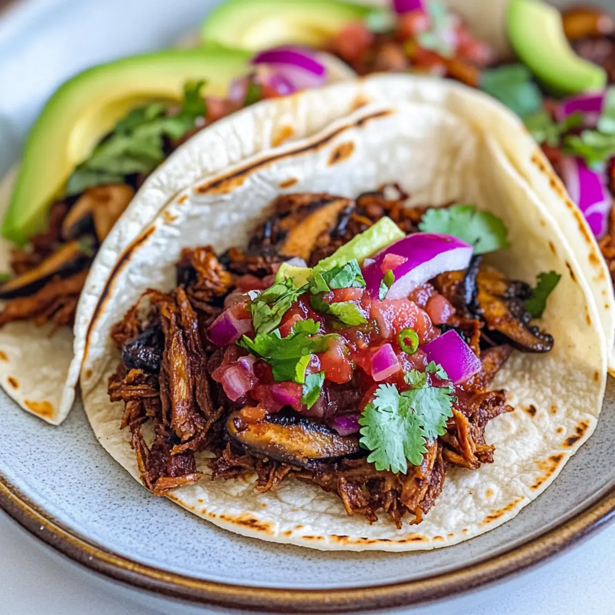 Savory Vegan Carnitas with Mushrooms for Flavor Lovers
