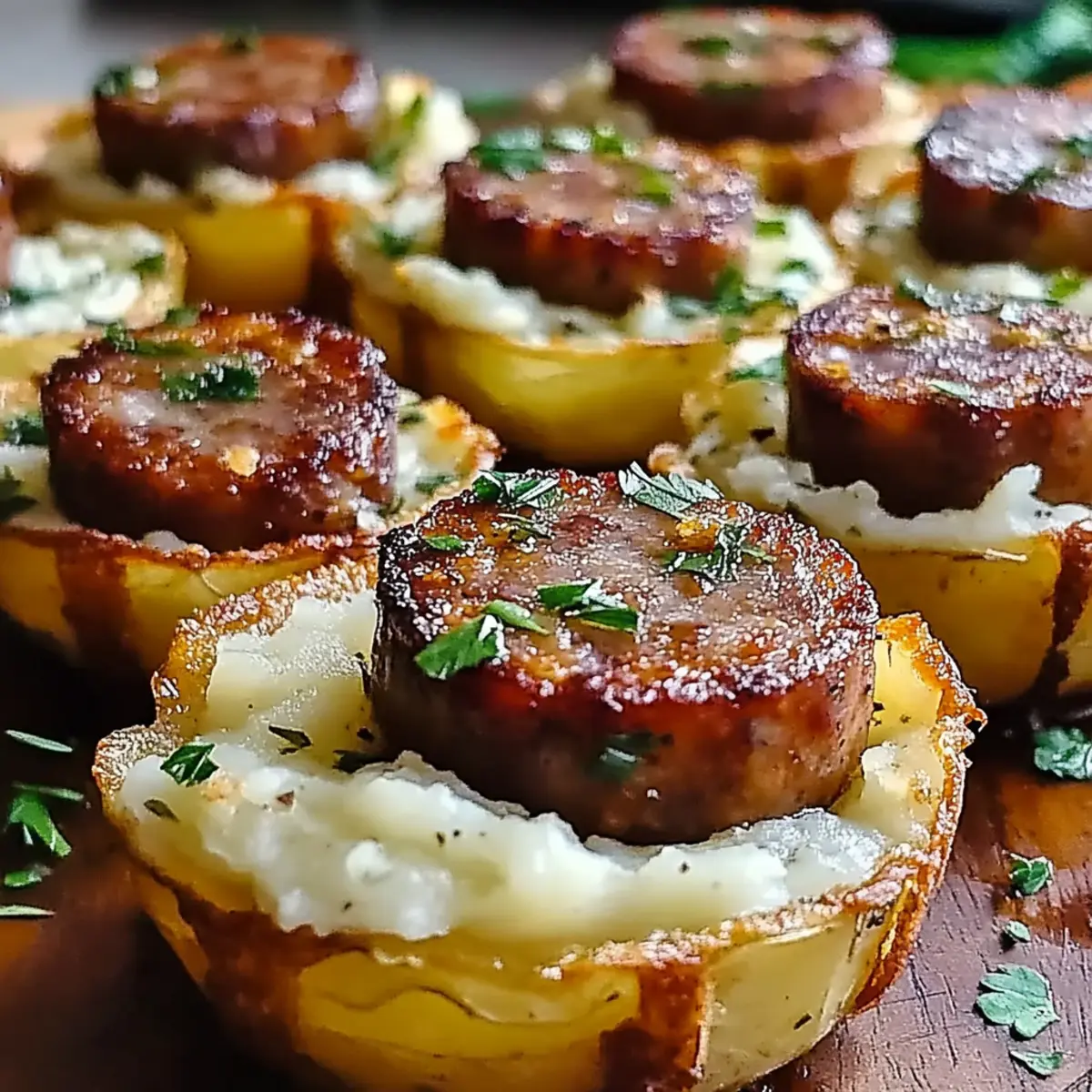 Crispy St. Patrick’s Irish Bangers & Mash Cups for Cozy Celebrations