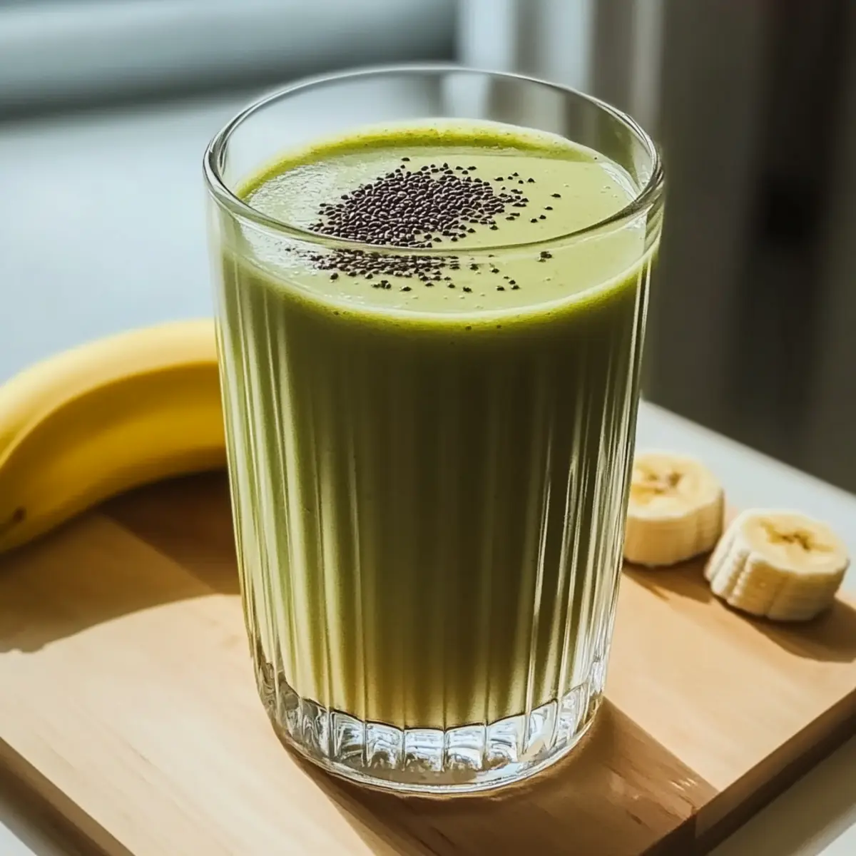 Energizing Banana Matcha Smoothie for a Guilt-Free Boost