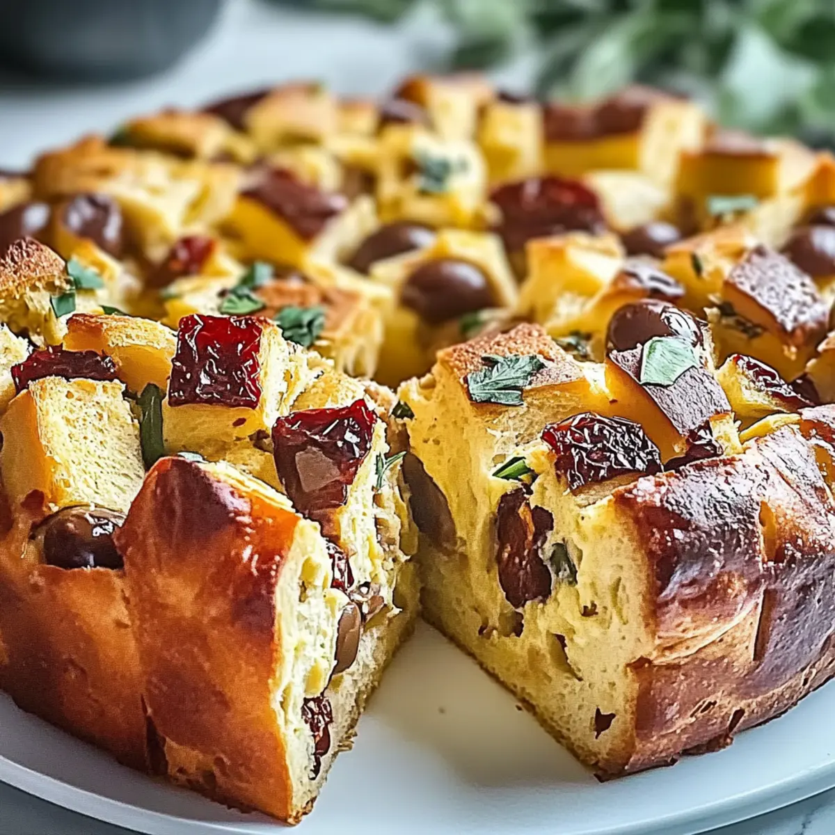 Delightful Mediterranean Pull Apart Bread for Every Gathering