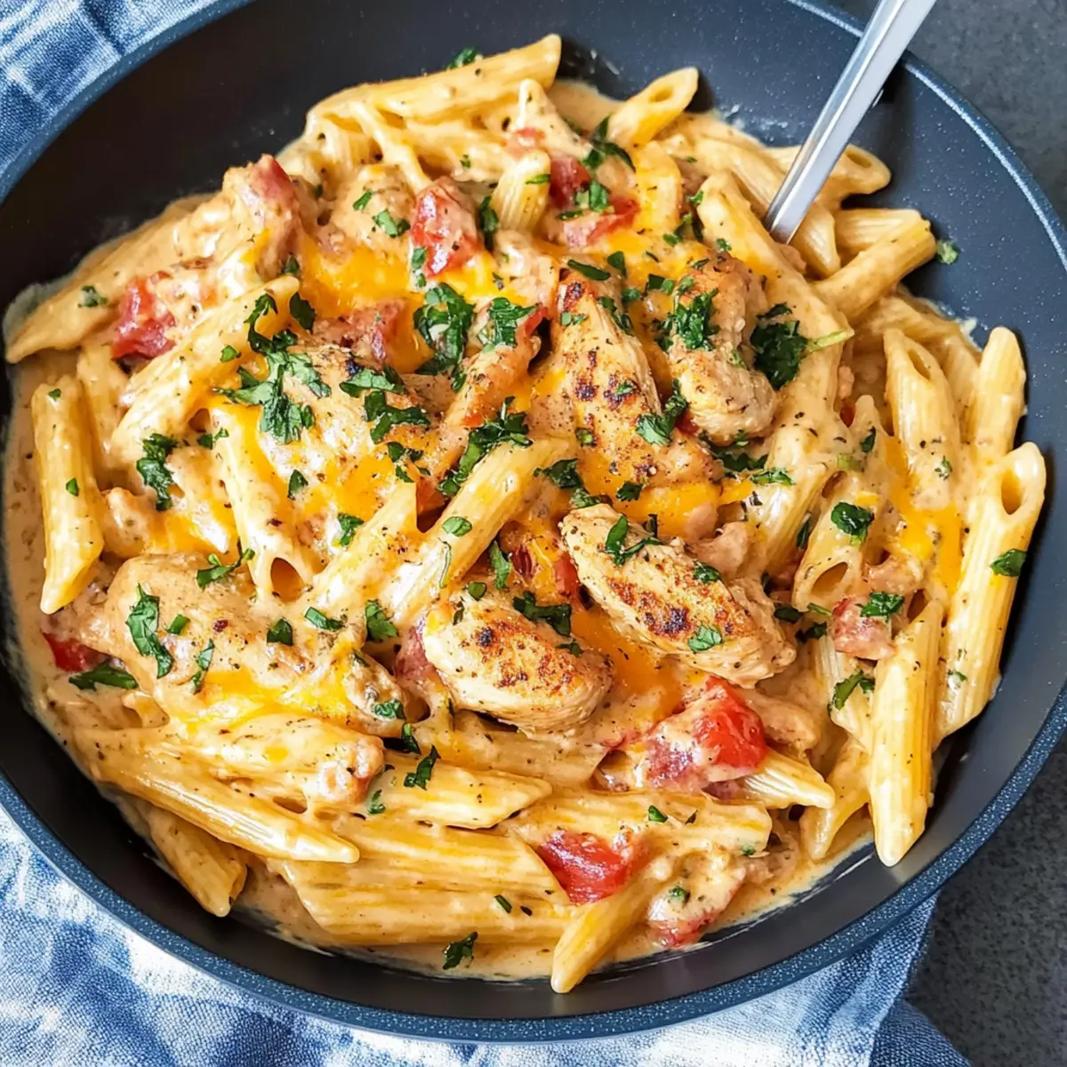 Irresistible Southwest Chicken Alfredo for Cozy Family Dinners