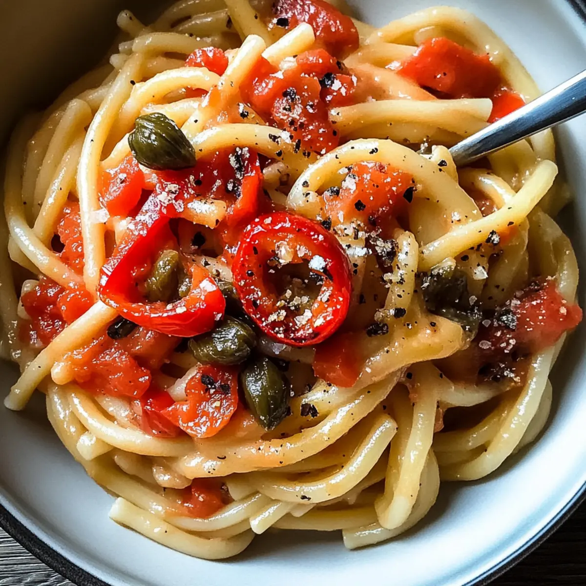 Roasted Red Pepper Pantry Pasta: A Cozy Weeknight Delight
