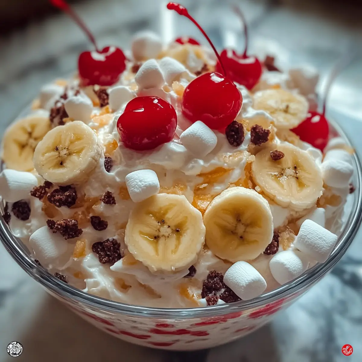 Delicious Banana Split Fluff Salad You Can Make in 10 Minutes