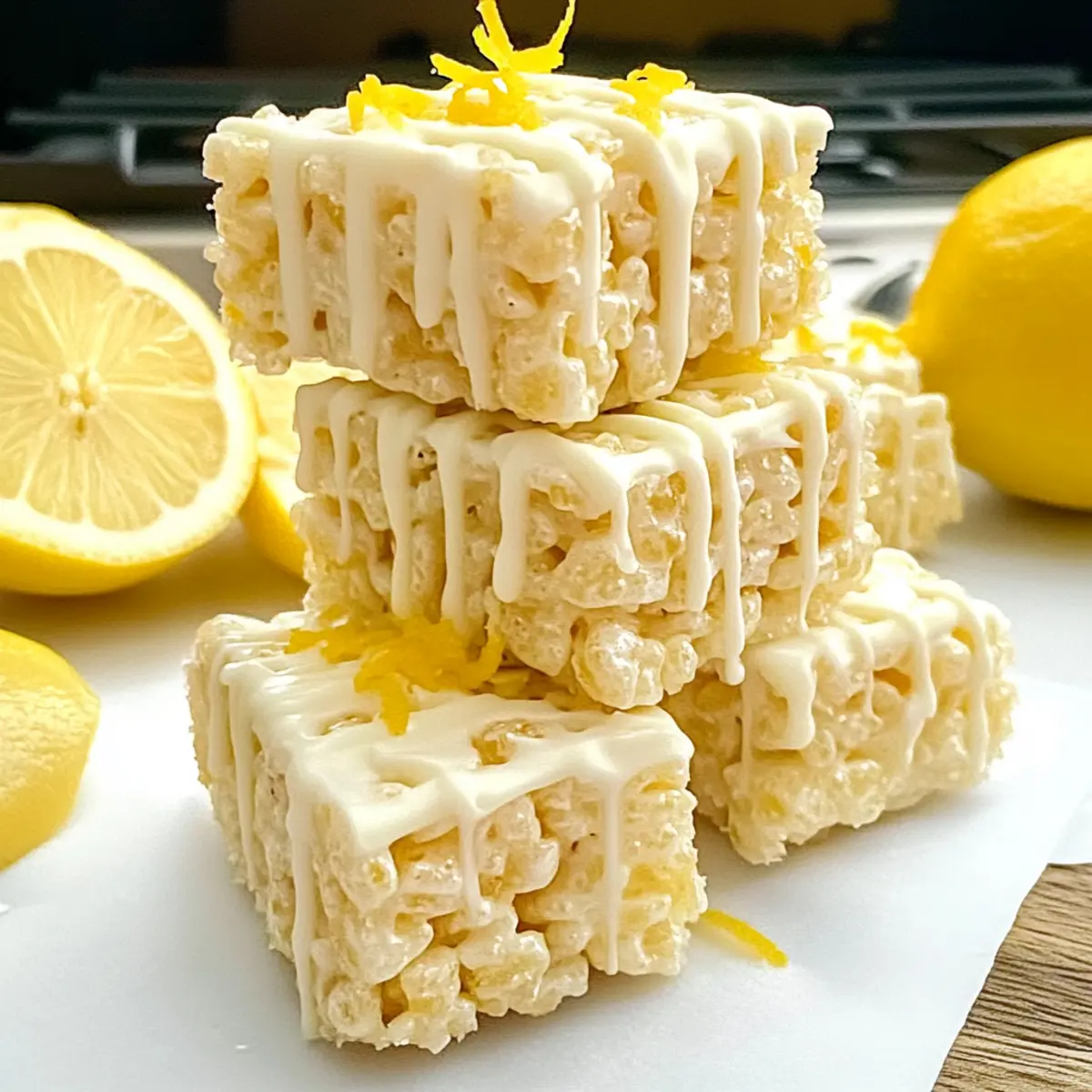 Lemon Rice Krispy Treats: A Refreshing Twist on a Classic