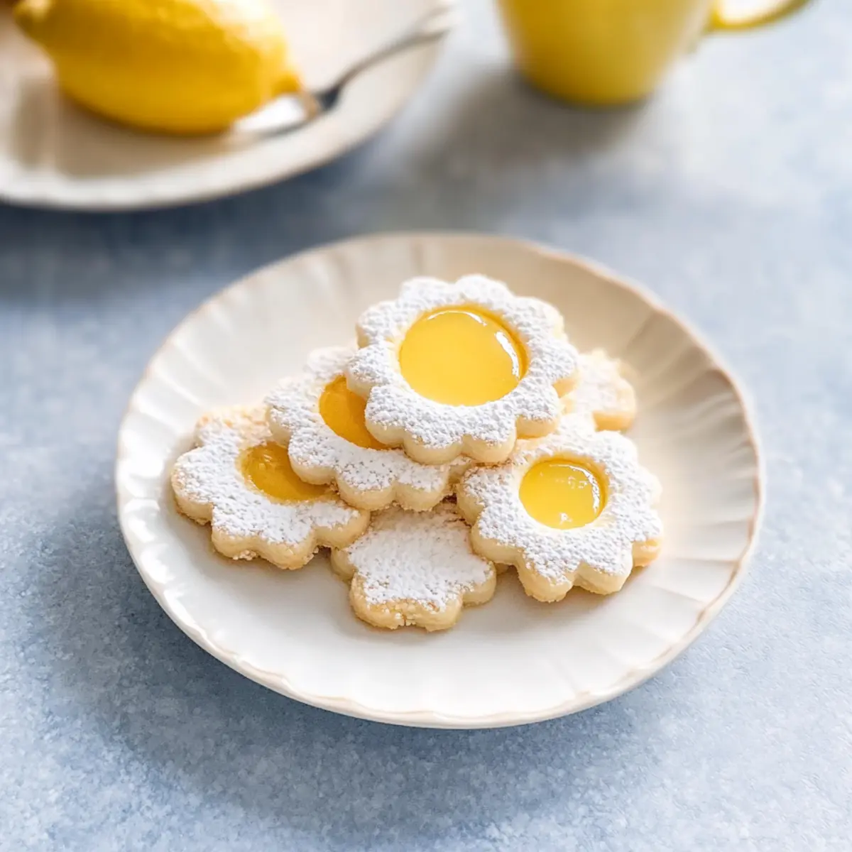 Meyer Lemon Curd Linzer Cookies for a Refreshing Treat