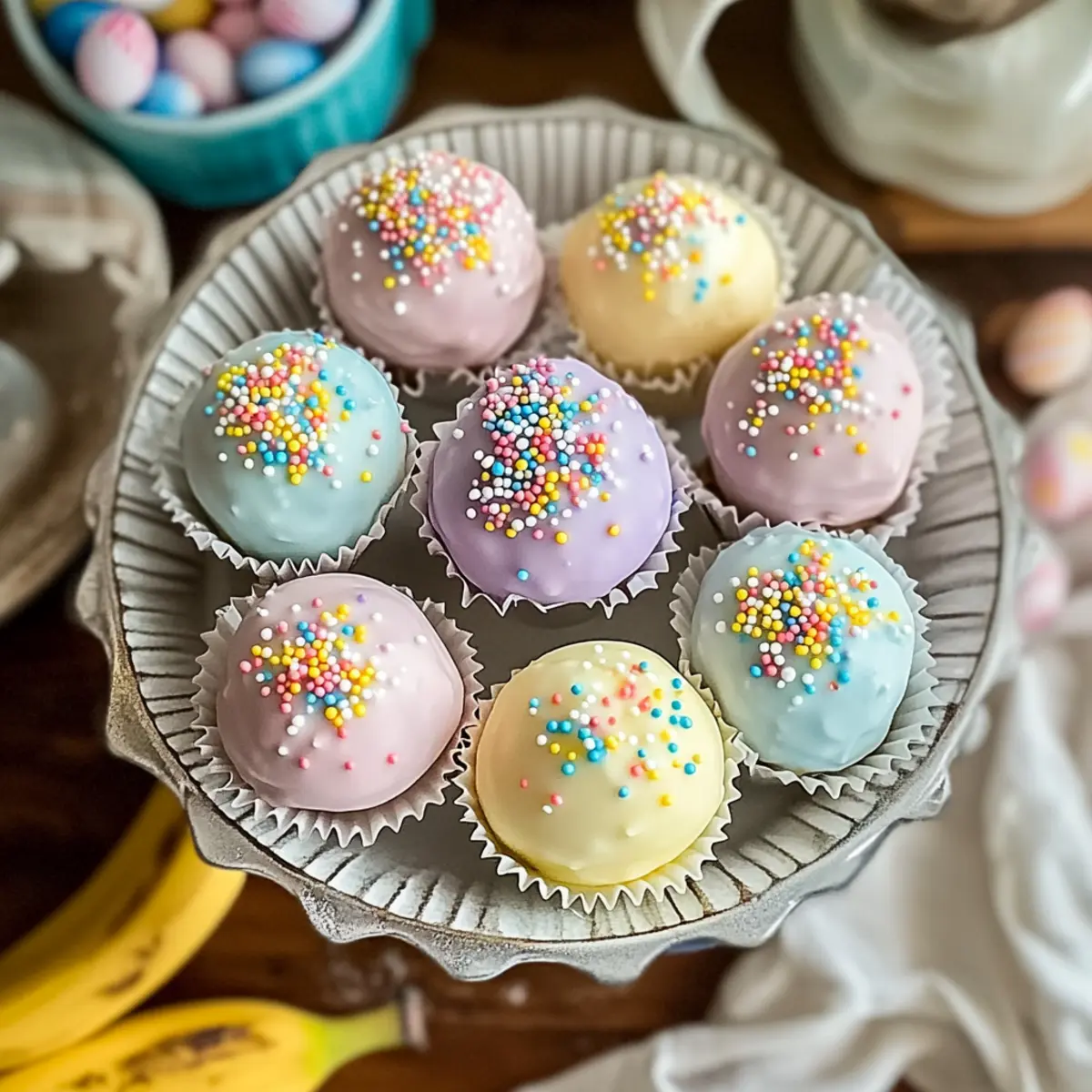 Irresistible Banana Pudding Easter Truffles for a Sweet Spring Treat