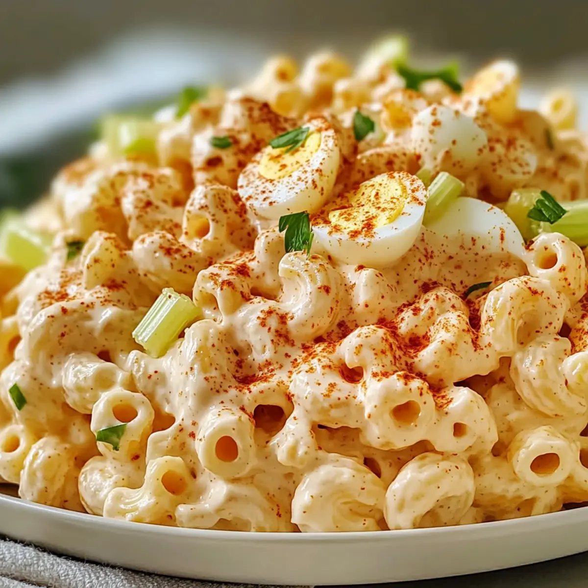 Deviled Egg Macaroni Salad: A Creamy Twist on Comfort Food