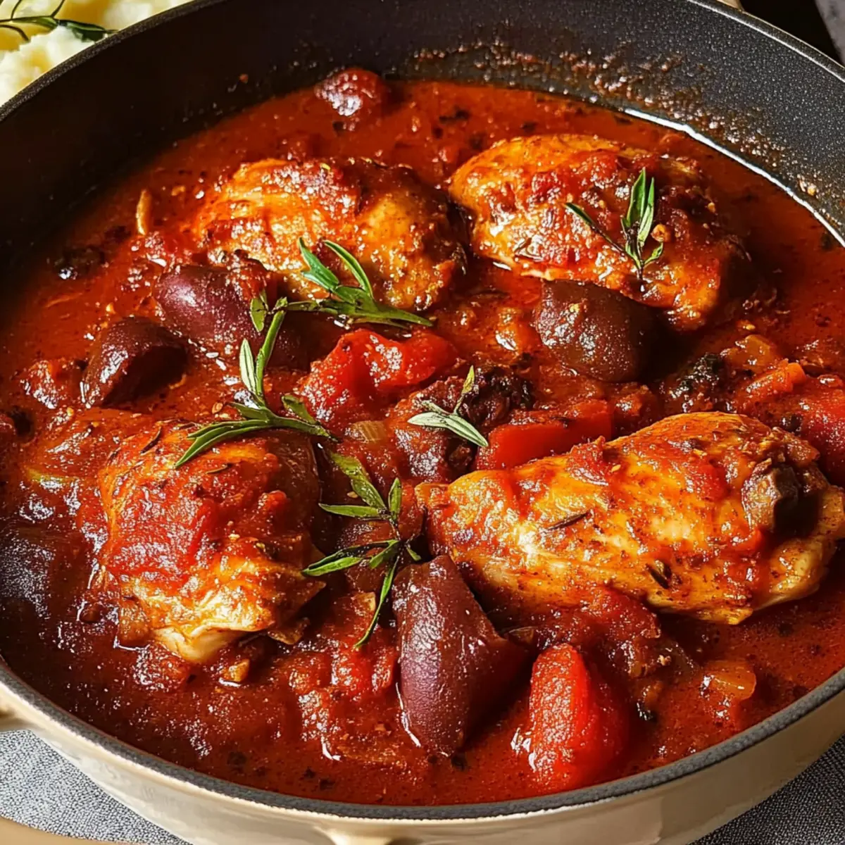 Savory Chicken Cacciatore: A Cozy Italian Stew Delight