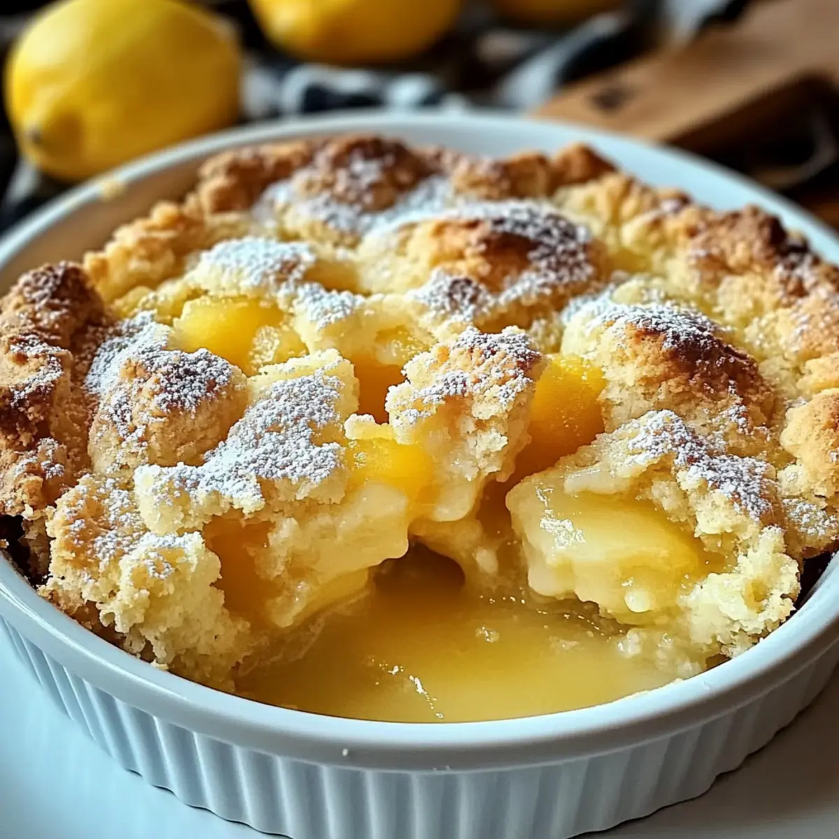 Magic Lemon Cobbler: Irresistibly Sweet and Tangy Delight