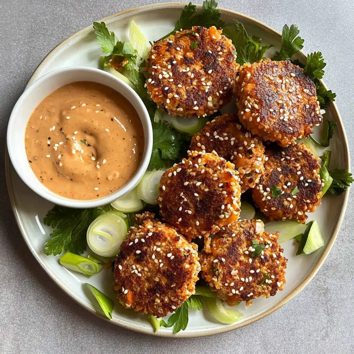 Flavor-Packed Harissa Sesame Salmon Patties for Dinner Bliss