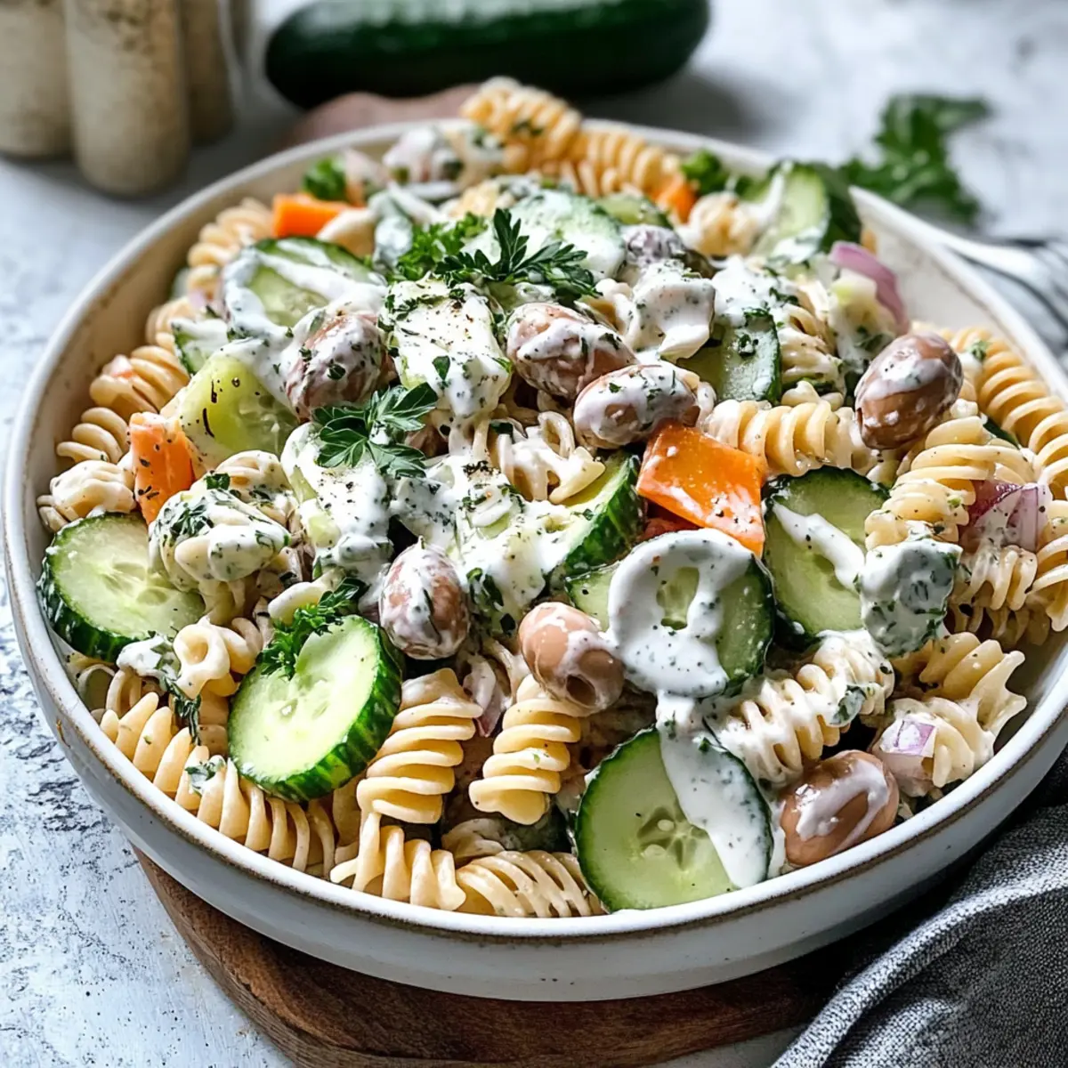 Tzatziki Pasta Salad: A Refreshing Twist for Summer BBQs