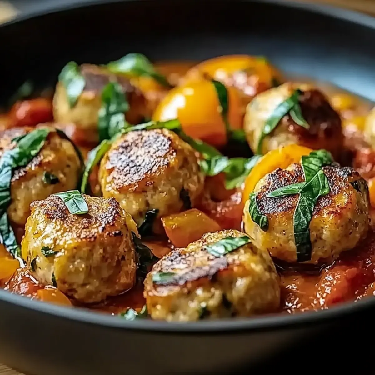 Mediterrane Hackbällchen in Tomatensoße: A Family Favorite Delight