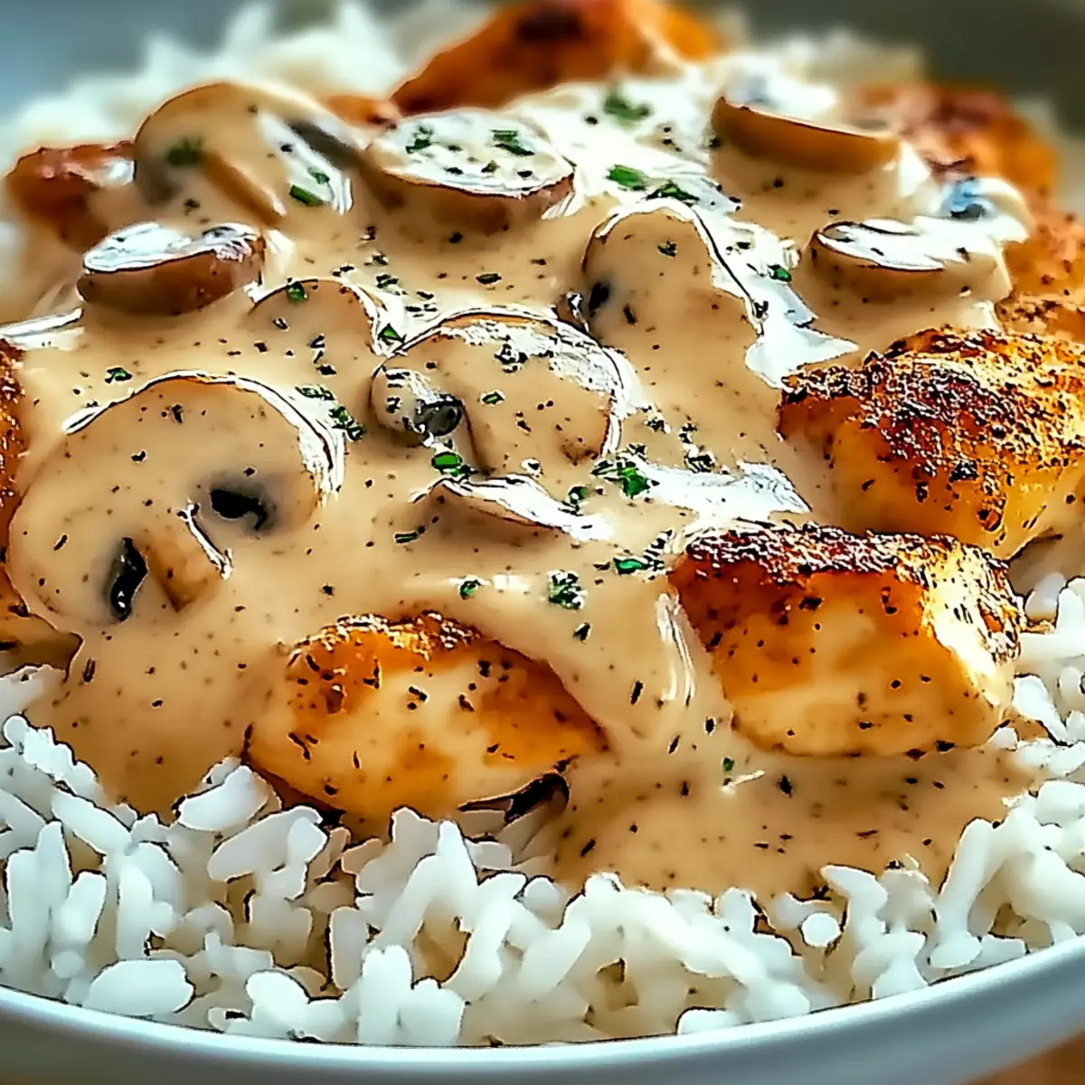 Comforting Smothered Chicken and Rice for Cozy Nights