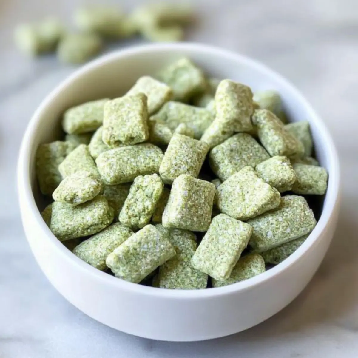 Savory Matcha Green Tea Muddy Buddies for Guilt-Free Snacking