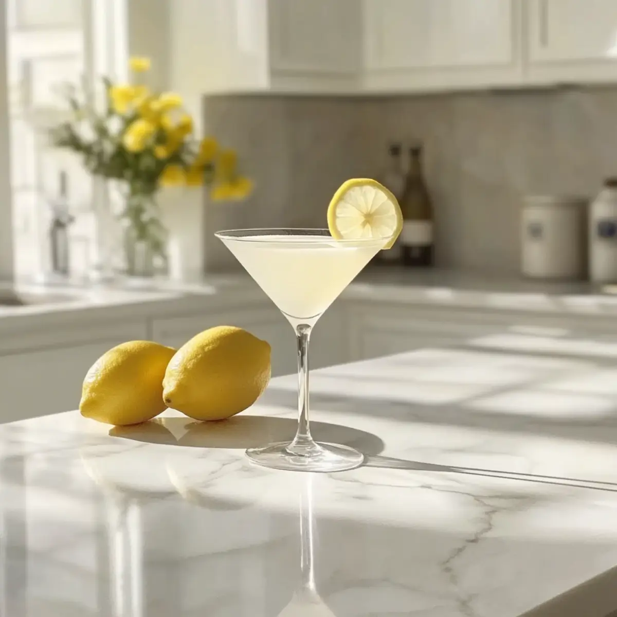 Lemon Drop Martini Mocktail: A Zesty Mocktail Delight