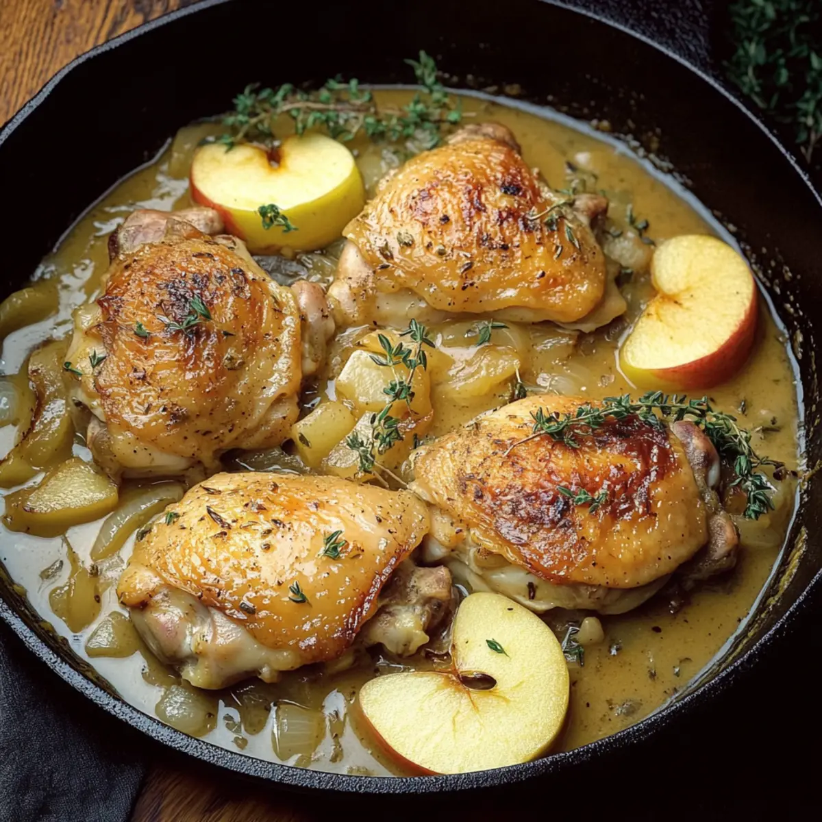 Savory French Apple Cider Chicken You’ll Crave Again