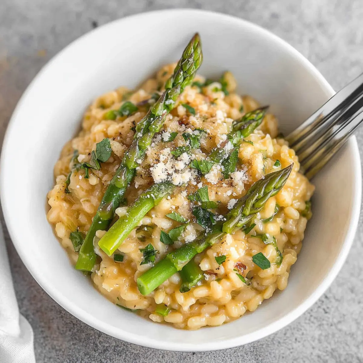 Creamy Asparagus Risotto for the Perfect Spring Dinner